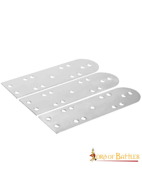 Pack 100 pièces métalliques Armure...