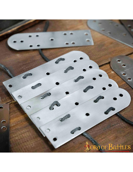 Pack 100 pièces métalliques Armure...