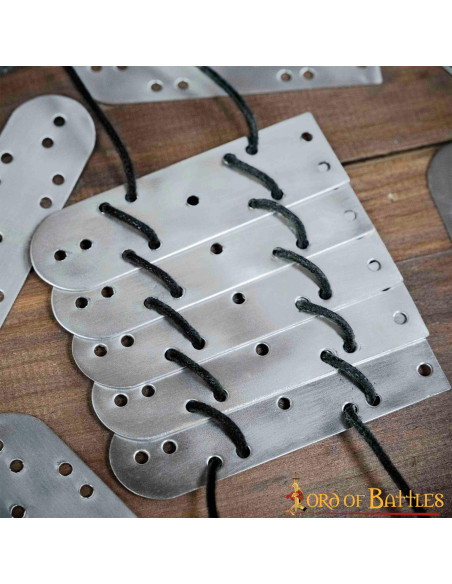 Pack 100 pièces métalliques Armure...