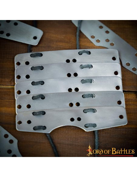 Pack 100 pièces métalliques Armure...