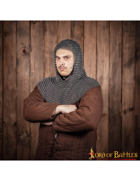 Anneaux ronds de cotte de mailles du...