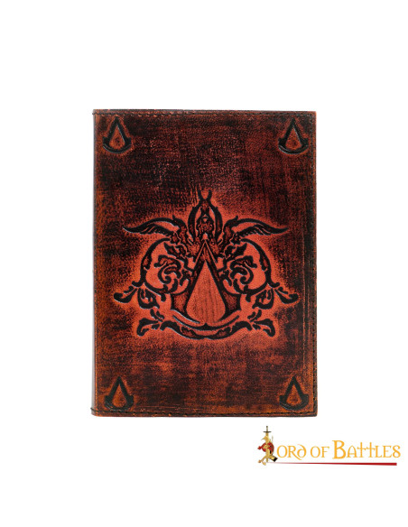 Journal Assassin Creed Notes en cuir