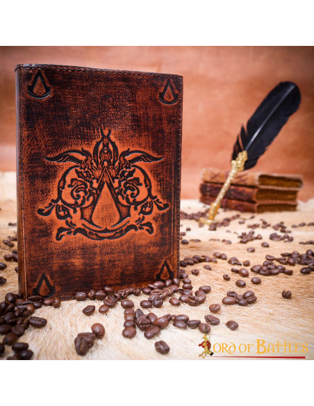 Journal Assassin Creed Notes en cuir