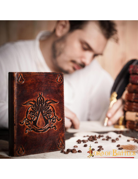 Journal Assassin Creed Notes en cuir