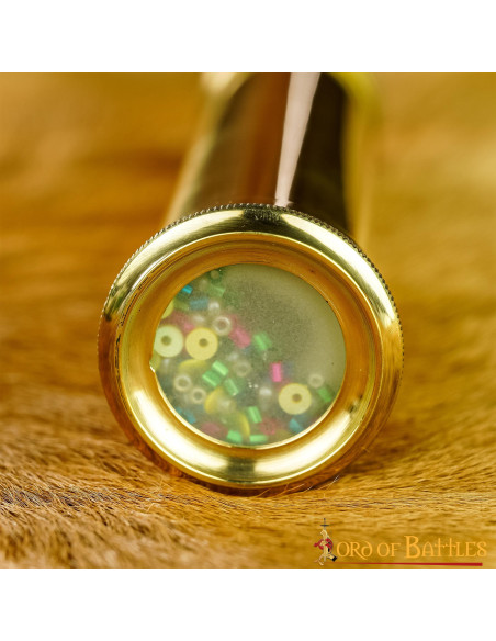 Kaléidoscope médiéval en laiton, fait...