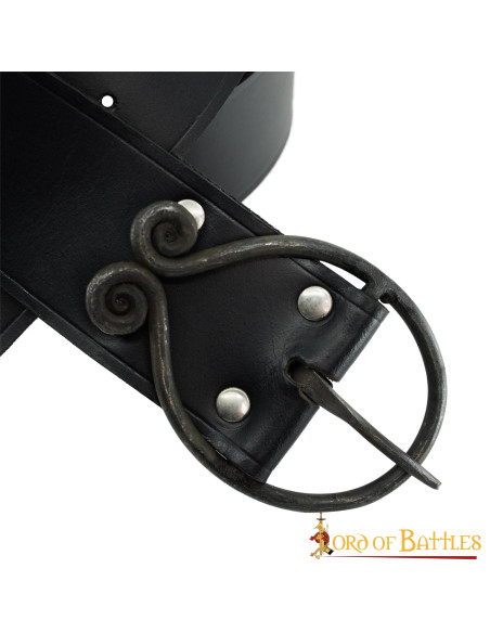 Ceinture médiévale Dark Age boucle en...