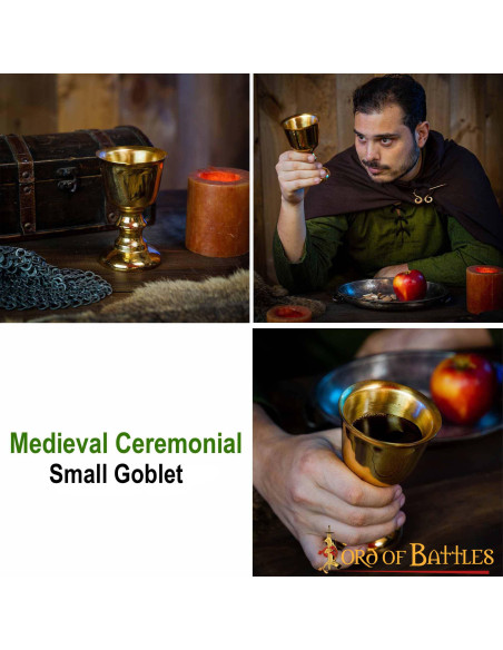 Calice de cérémonie médiéval en...