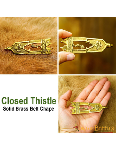 Fermeture de ceinture médiévale en...