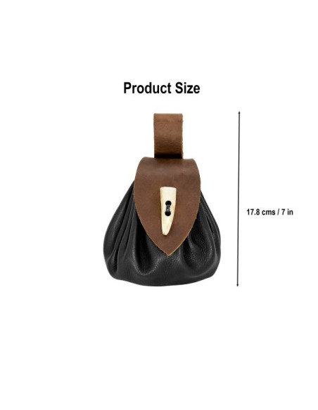 Sac ceinture en cuir L'Aventurier