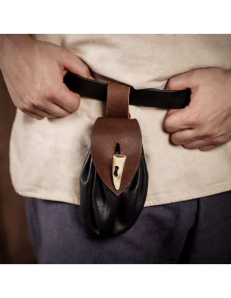Sac ceinture en cuir L'Aventurier