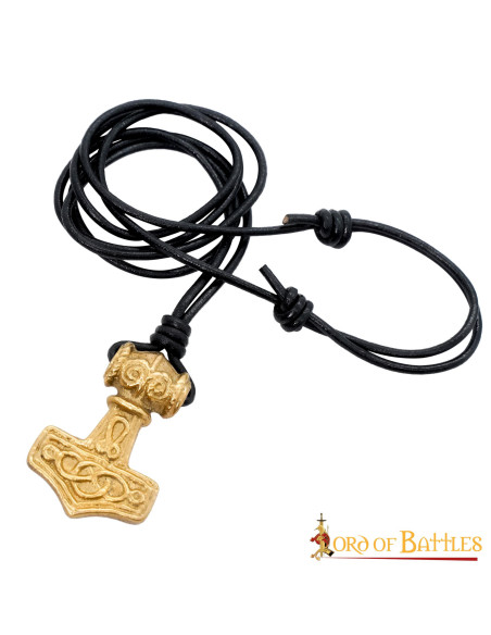 Pendentif Marteau Viking Mjolnir en...