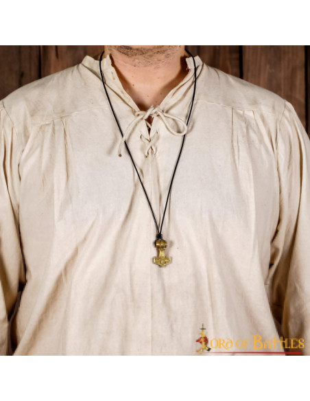 Pendentif Marteau Viking Mjolnir en...