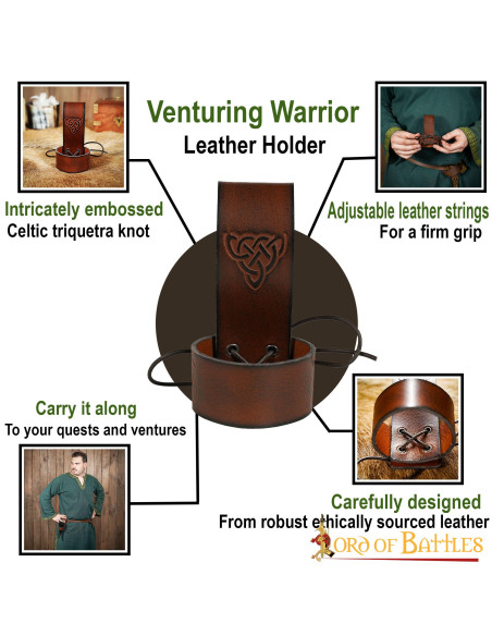 Baldric pour cornes, poignards ou...