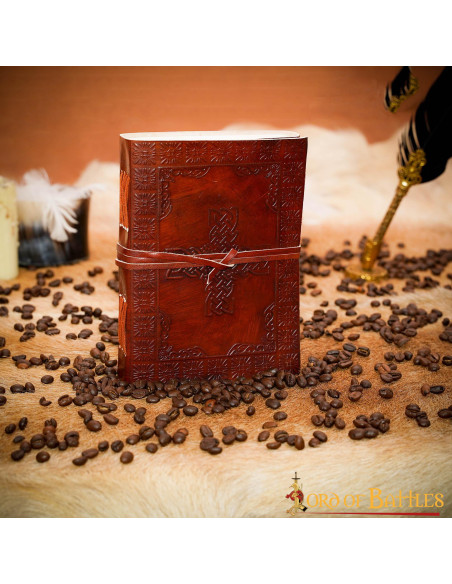 Journal celtique avec croix et arbre...