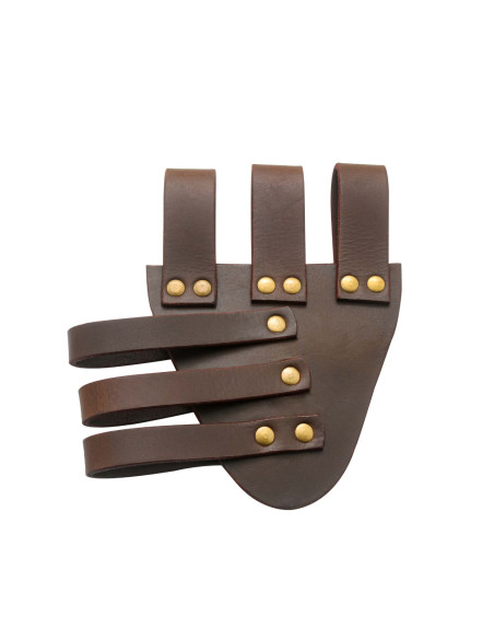Épée Baldric Renaissance en cuir, marron