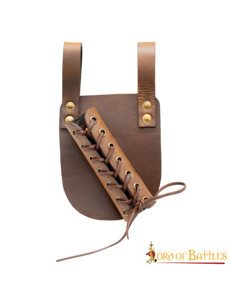 Baudrier en cuir pour poignard ou...