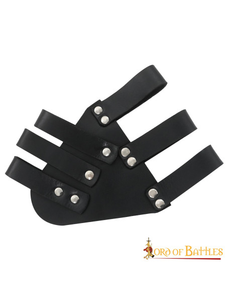 Épée Baldric Renaissance en cuir, noir