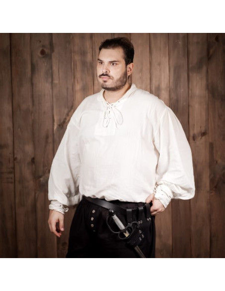 Épée Baldric Renaissance en cuir, noir