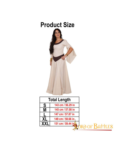 Robe médiévale paysanne