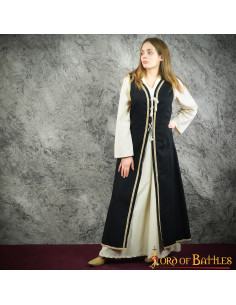 Brial Medieval Juliette en noir