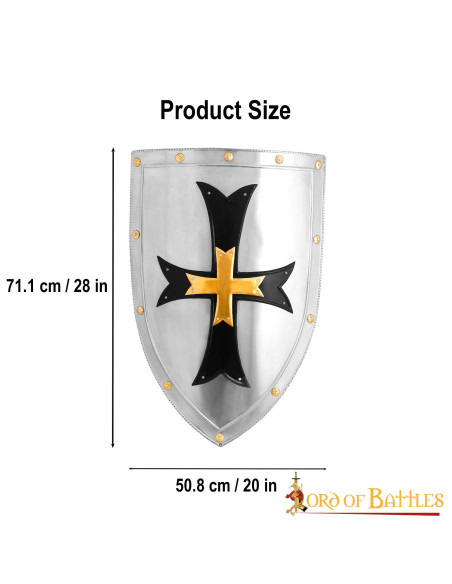 Bouclier Chevaliers des Croisades en...