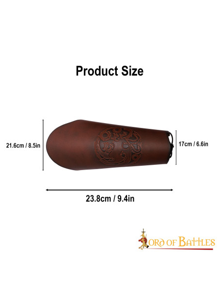 Bracelets de dragon nordique médiéval