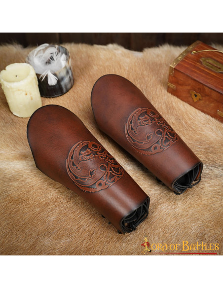 Bracelets de dragon nordique médiéval