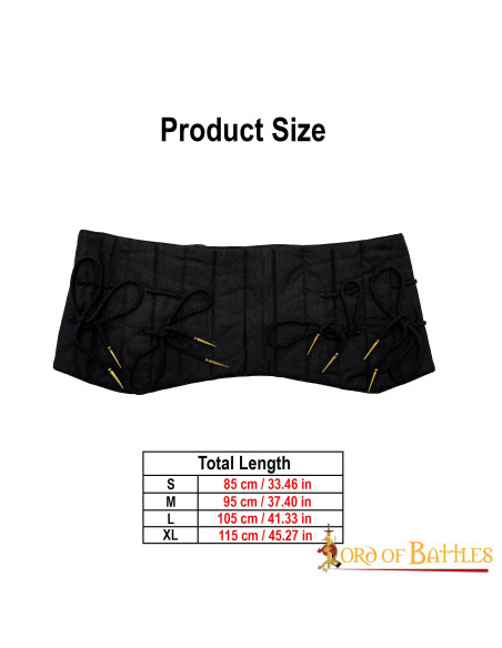 Large ceinture rembourrée pour...