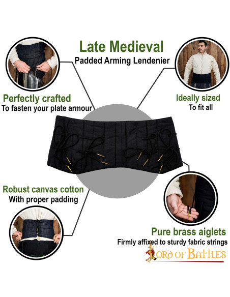 Large ceinture rembourrée pour...