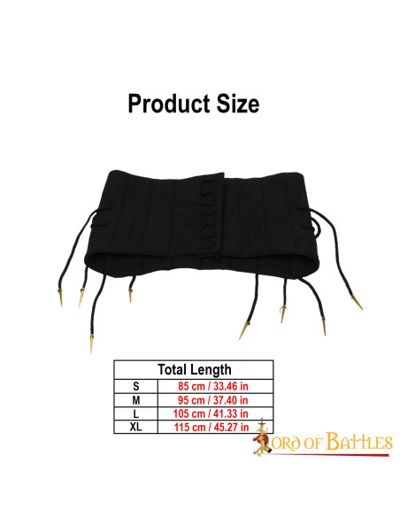 Large ceinture rembourrée pour...