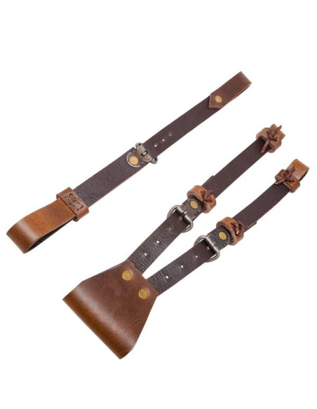 Baudrier pour épée composé de 3...