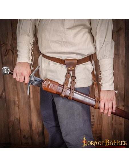 Baudrier pour épée composé de 3...