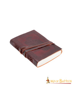 Journal en cuir aigle celtique