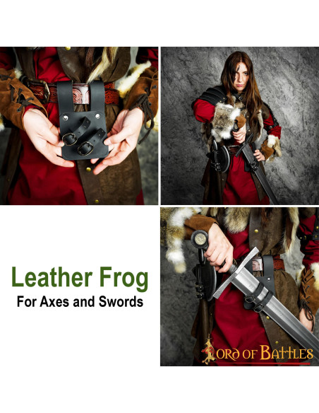 Petit baudrier pour épées ou haches,...