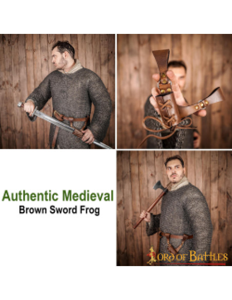 Petit baudrier médiéval pour épées ou...