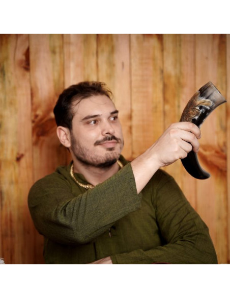 Corne à boire Fleur tachetée, 400-500...