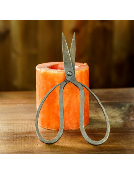 Ciseaux forgés à la main en fer antique