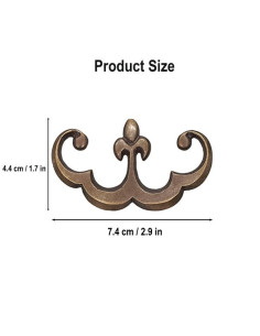 Lot de 3 cadres Fleur de Lys 2