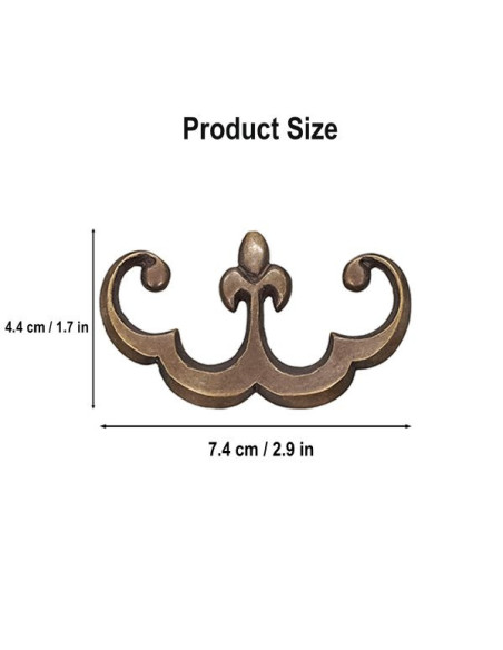 Lot de 3 cadres Fleur de Lys