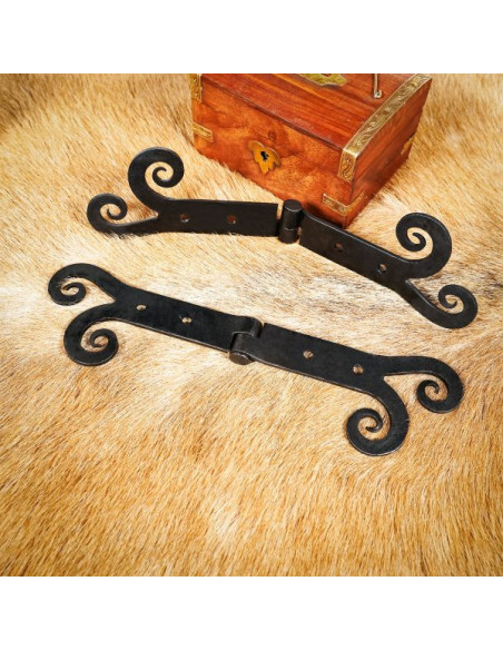 Paire de charnières de porte vintage...