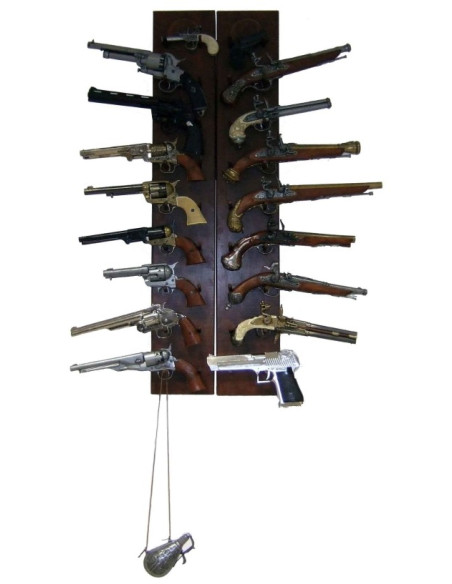 Double support pour suspendre 18 pièces