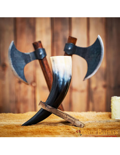 Support d'origine pour cors en bois 2