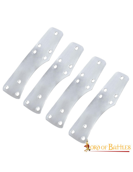 100 plaques à lattes en acier...