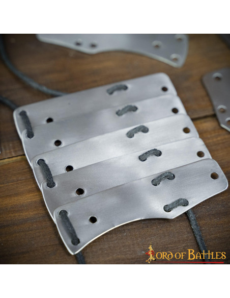 100 plaques à lattes en acier...