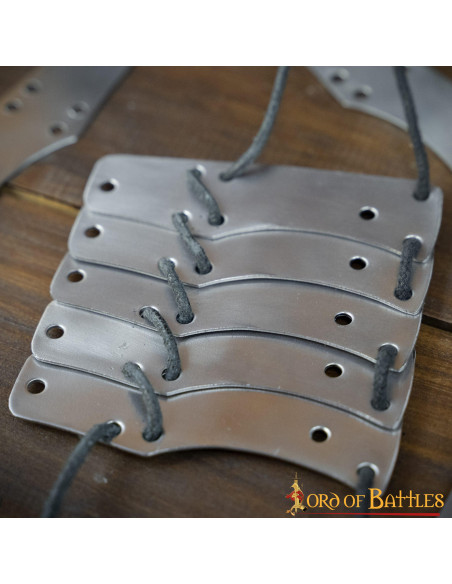 100 plaques à lattes en acier...