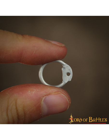 Anneaux de cotte de mailles en...