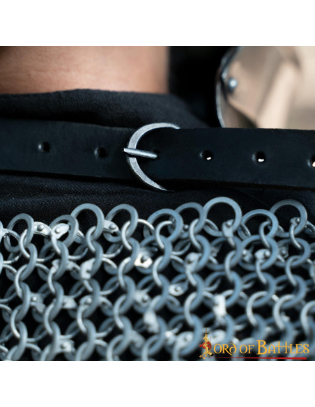 Gorgerin médiéval à bavette, XVe siècle