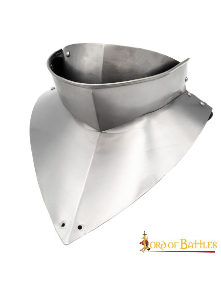 Gorgerin médiéval à bavette, XVe siècle