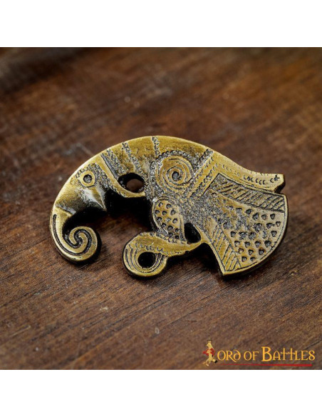 Corbeaux en laiton antique avec...