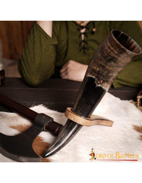 Corne de boeuf viking à boire,...